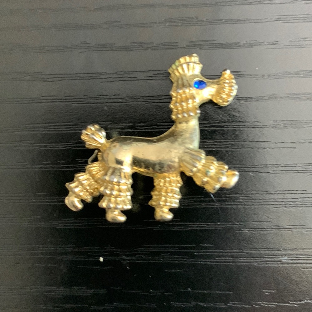 Poodle Pin